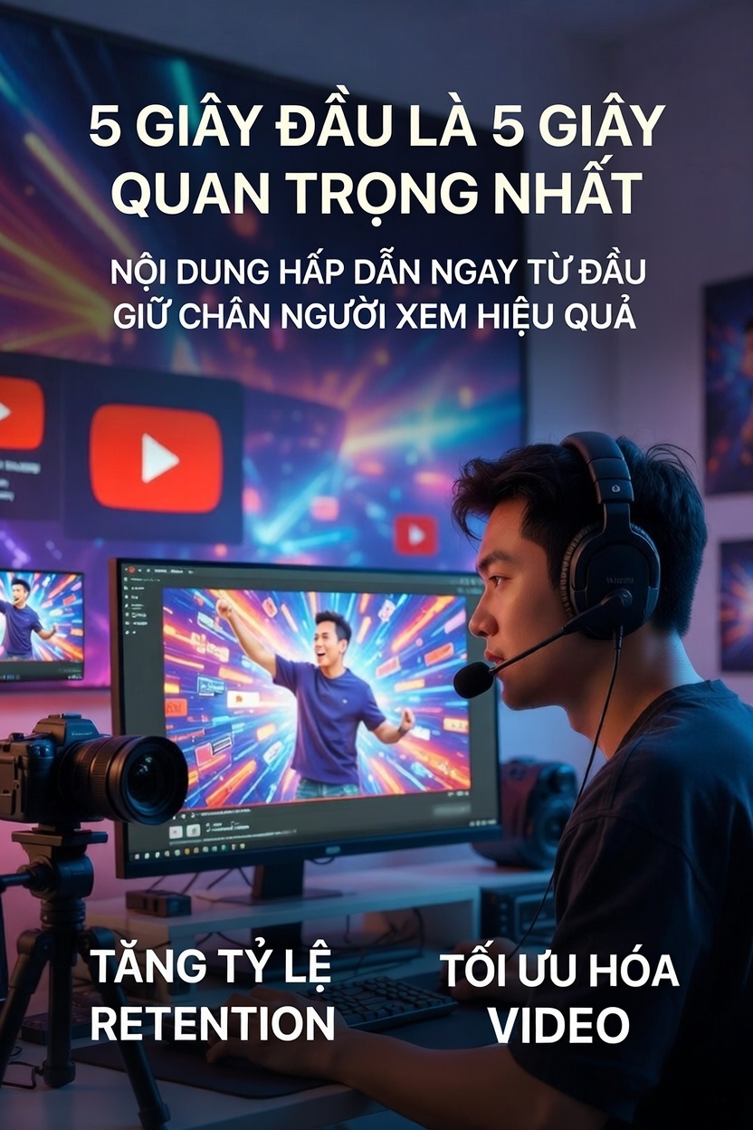 5 giay dau cua video Youtube